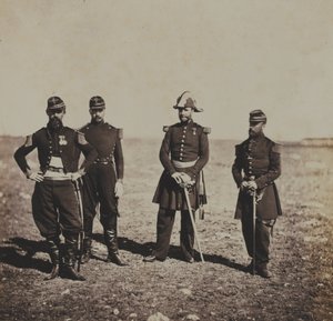 General Beuret og hans Stabs Officerer